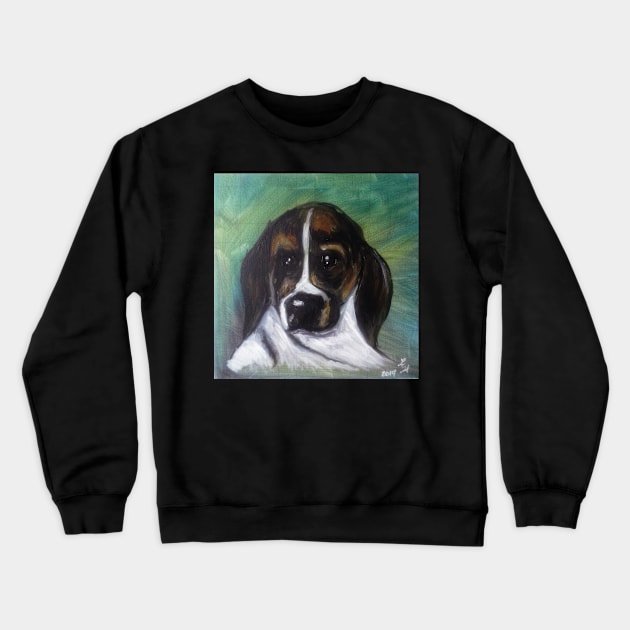 My Brother's Dog Crewneck Sweatshirt by lorgh